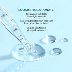 Plexaderm Hyaluronic Moisturizer closeup-apply demonstrates easy, even application