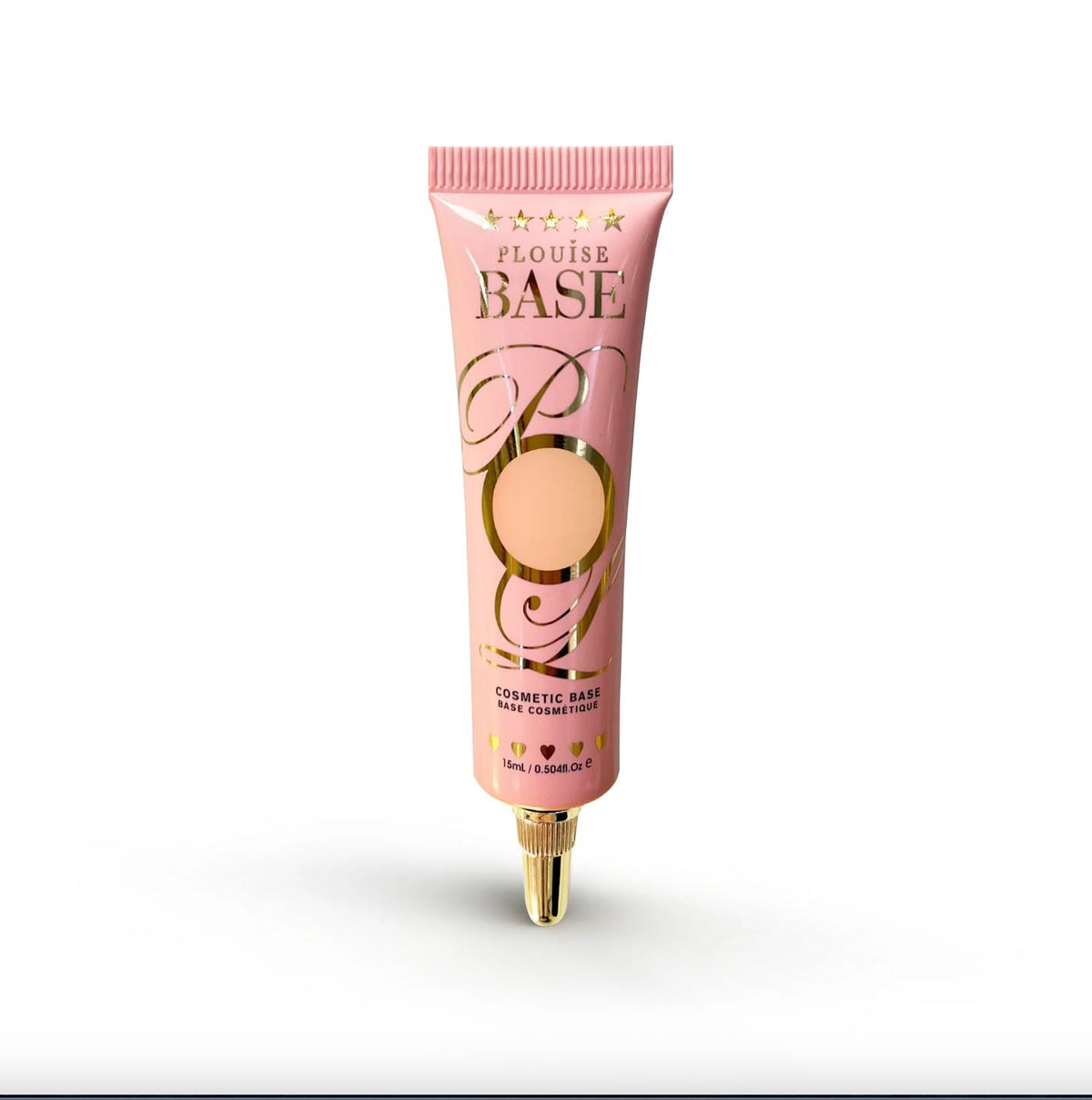P.Louise Rumour 02 eye base closeup shows creamy primer for smooth priming and lasting color