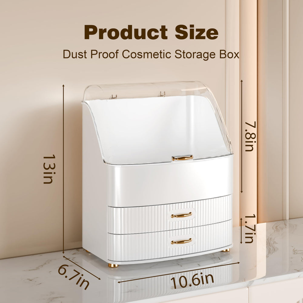 Plukers makeup organizer makes a stylish gift for women teens girls.