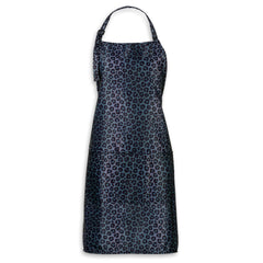 Plum Hill Black Leopard Apron pocket detail for tool storage during styling