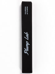 Plump Lab Lip Plumper Gloss clear bottle demonstrates hydrated shine for fuller lips.
