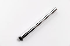 Plump Lab Lip Plumper Gloss on lips closeup shows defined contour and shine.