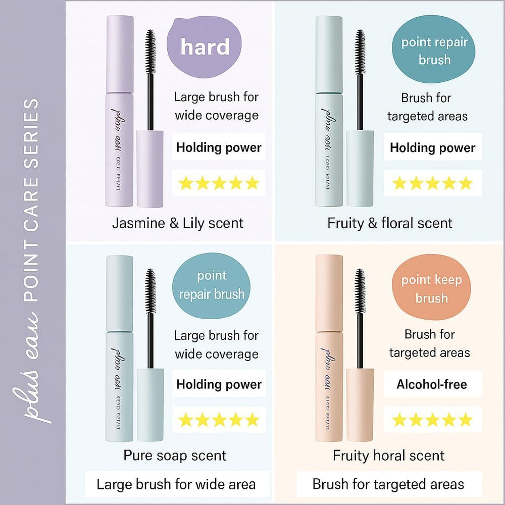 Plus eau Hair Stick made in Japan with fruity floral scent.