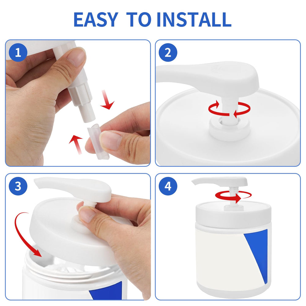 Plus tard no-nail-touch visual emphasizes clean, finger-free lotion application.