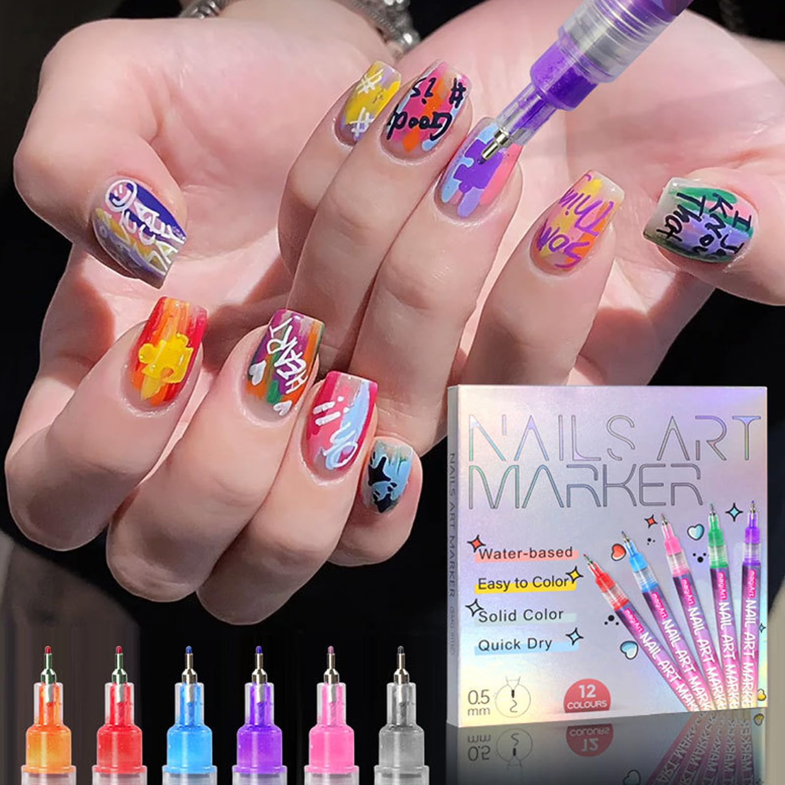 PNNDSST long-lasting color ink resists smudging for daily wear.