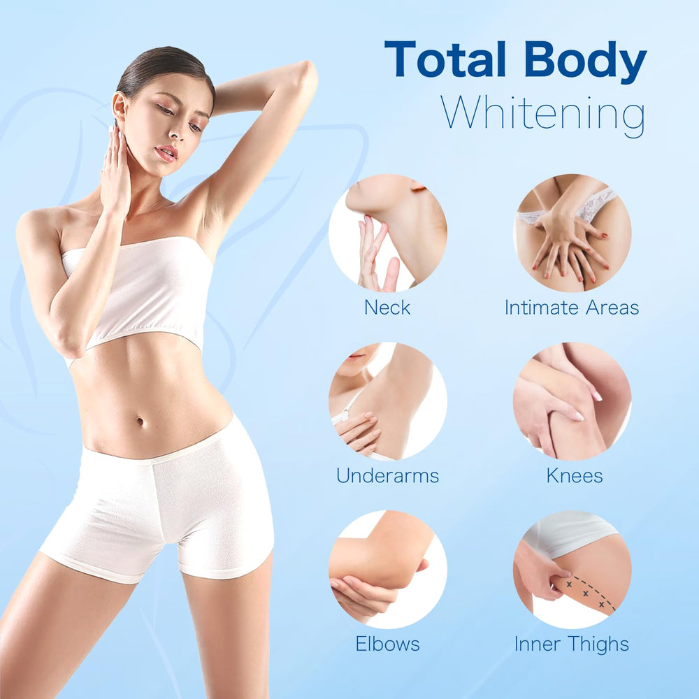 POBEMY Skin Bleaching Cream bikini-line swatch for intimate area care