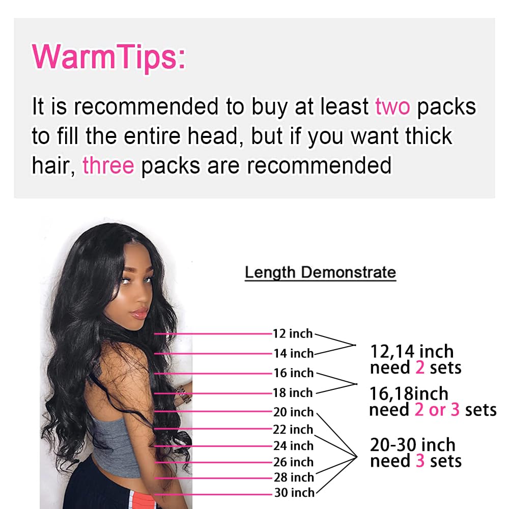 Pobokix Body Wave clip-in extensions invisible lace weft close-up for seamless blend