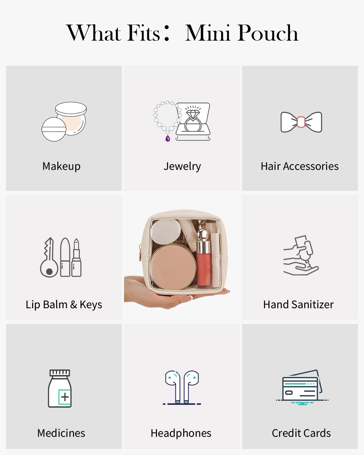 Pocmimut beige gift option ideal for birthdays and holidays.