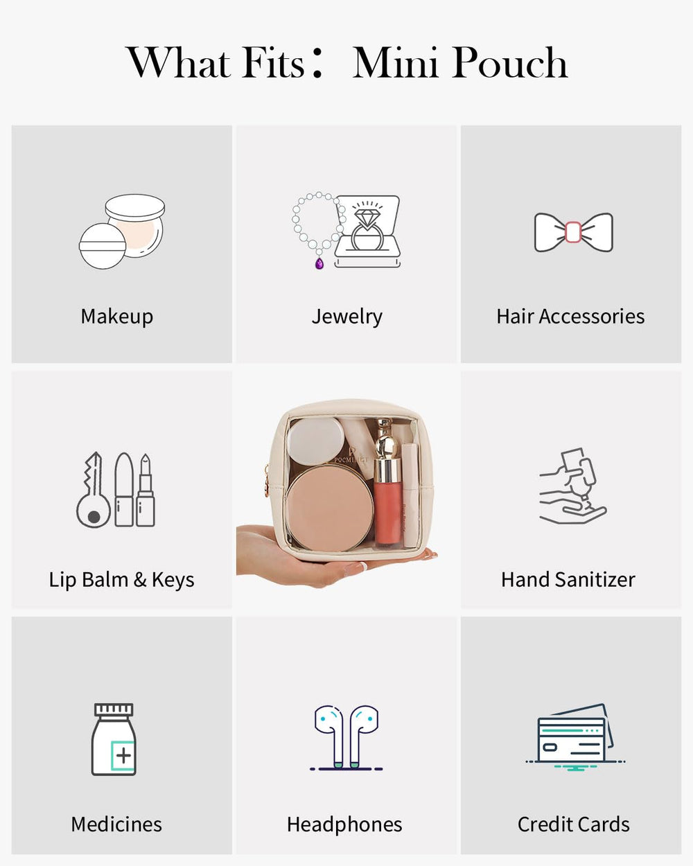 Pocmimut beige gift option ideal for birthdays and holidays.