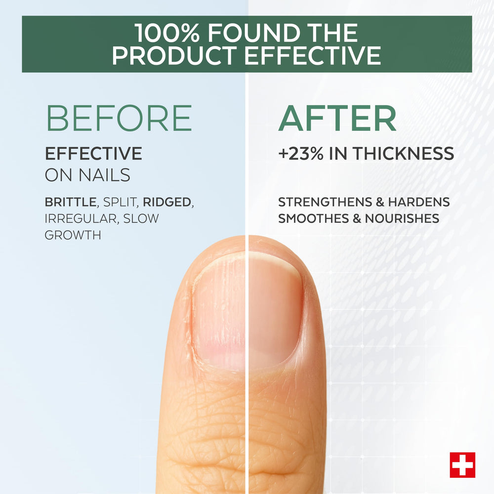Poderm natural organic oils ingredients panel highlights repairing and strengthening properties.