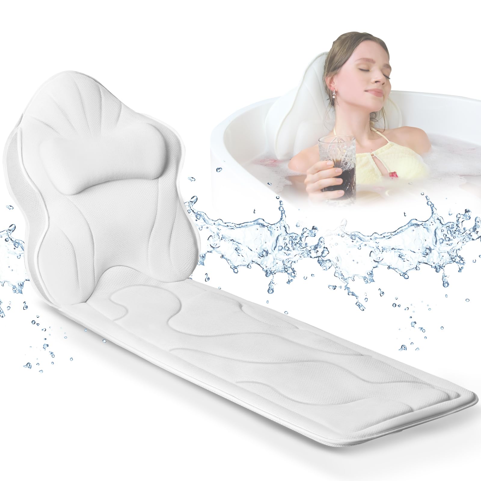 Poemland bath pillow care-drying guidance suggests easy maintenance for lasting comfort.