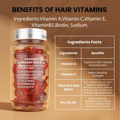 POEROES Leave-in conditioner usage image demonstrates quick absorption and lightweight hydration.