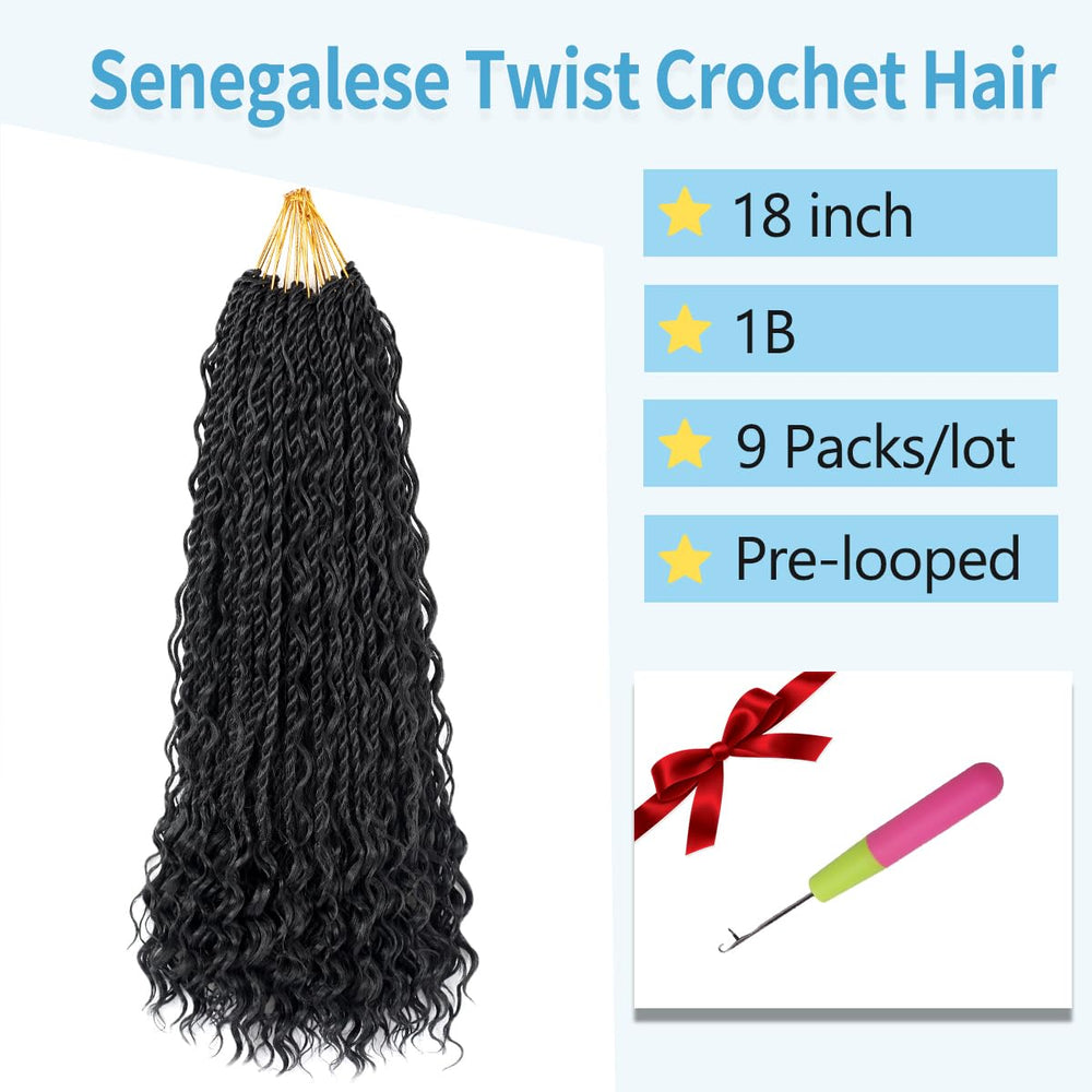Pojui boho goddess twist assembly shows easy installation with pre-looped braids.