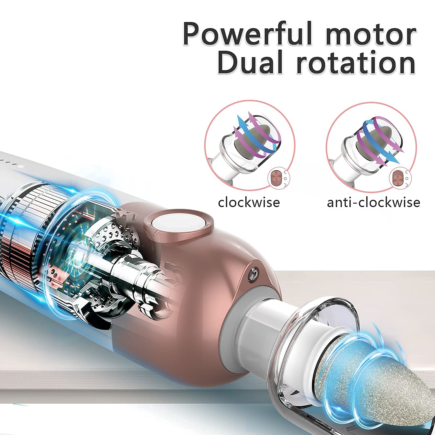 POLAMD ergonomic, stylish handle offers comfortable grip during extended grooming sessions