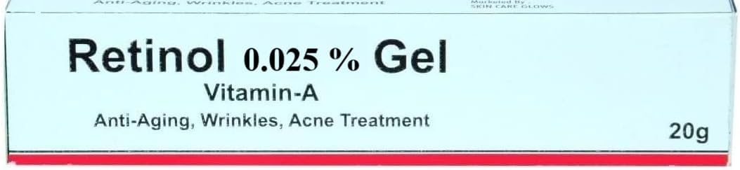 Polet Retinol Gel 0.025 bottle promotes smoother skin and reduced fine lines overnight