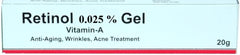 Polet Retinol Gel 0.025 bottle promotes smoother skin and reduced fine lines overnight