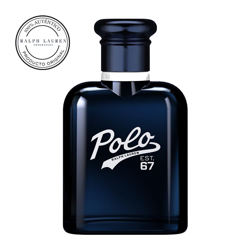 Polo 67 pulse-points spray action on wrists and neck for lasting aura.