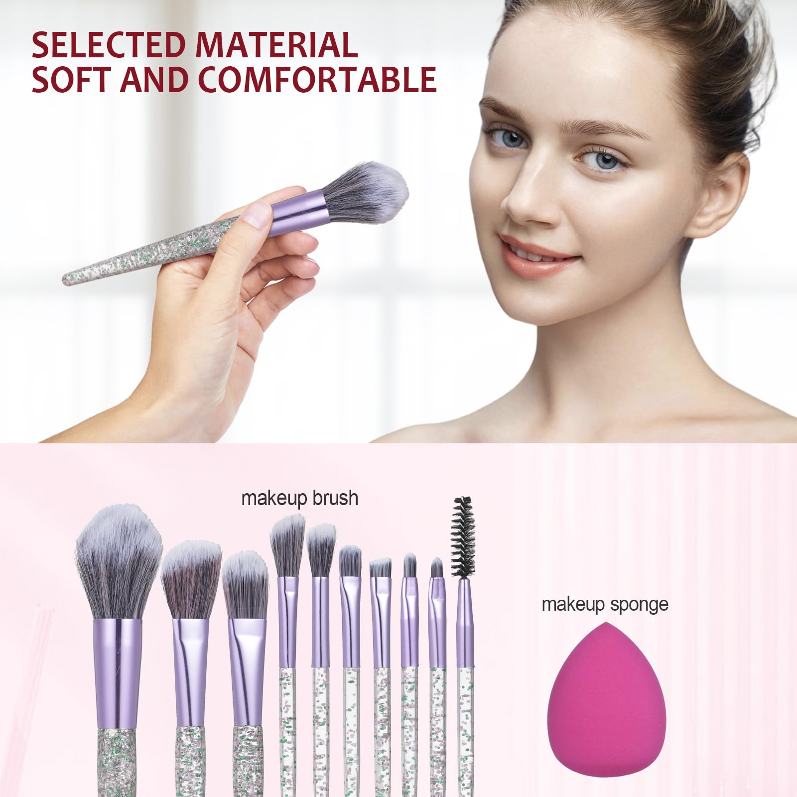 Pomcral concealer stick covers imperfections while blending seamlessly into skin.