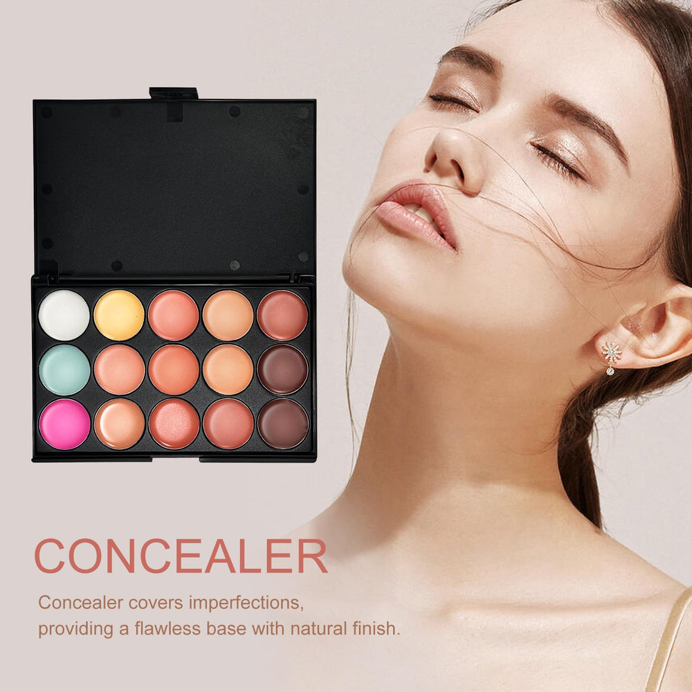 Pomcral Travel Makeup Kit blush and lip set delivers long-wearing, vibrant color.
