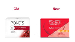 Texture closeup of POND'S Age Miracle Day Cream for creamy, absorbent skin care
