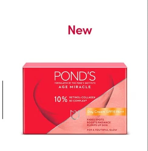 POND'S Age Miracle Day Cream on vanity display for daily routine and protection