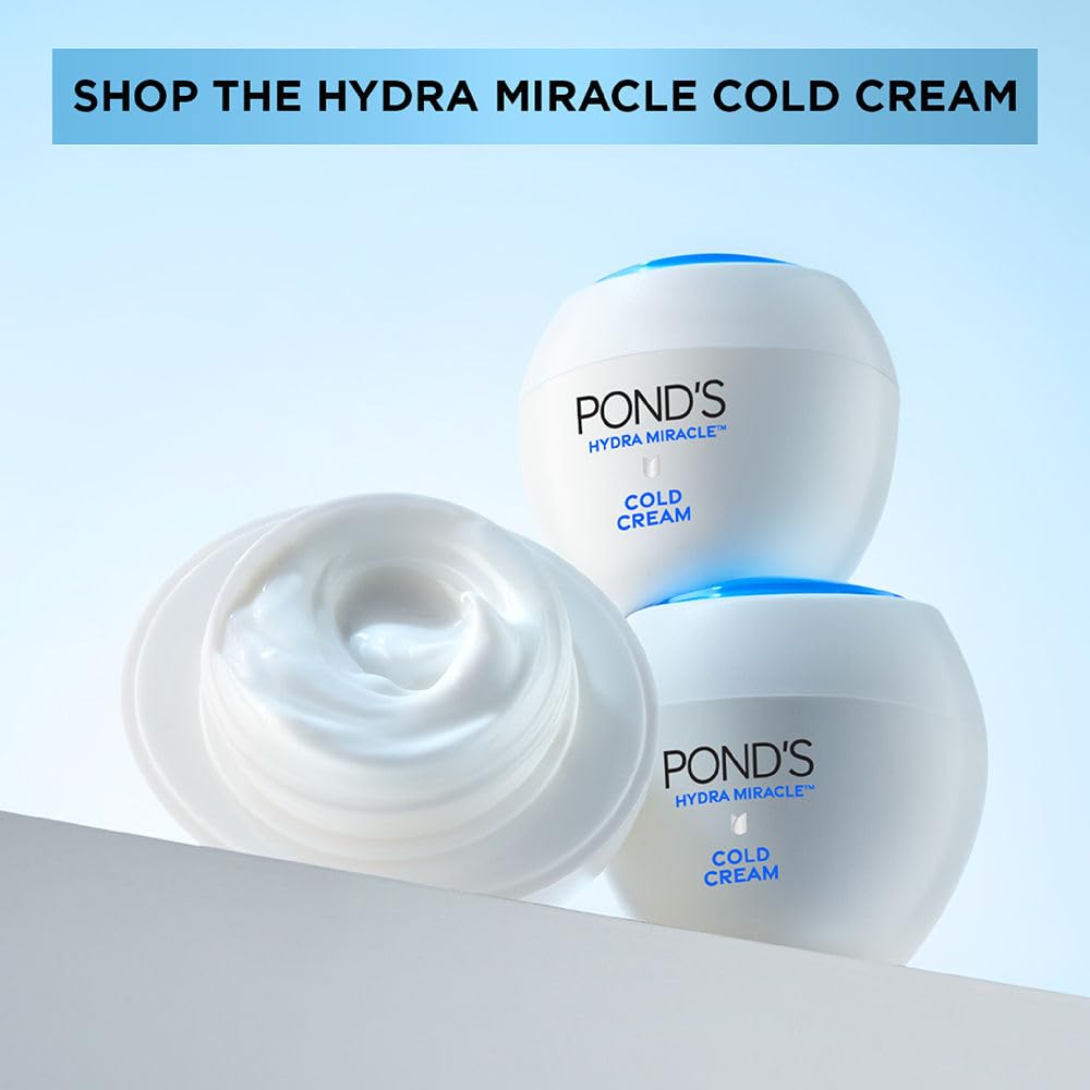 POND'S Cold Cream night routine offers nourishing moisture overnight.