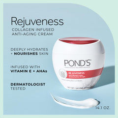 POND’S Rejuveness application motion illustrating even absorption and gentle massage.