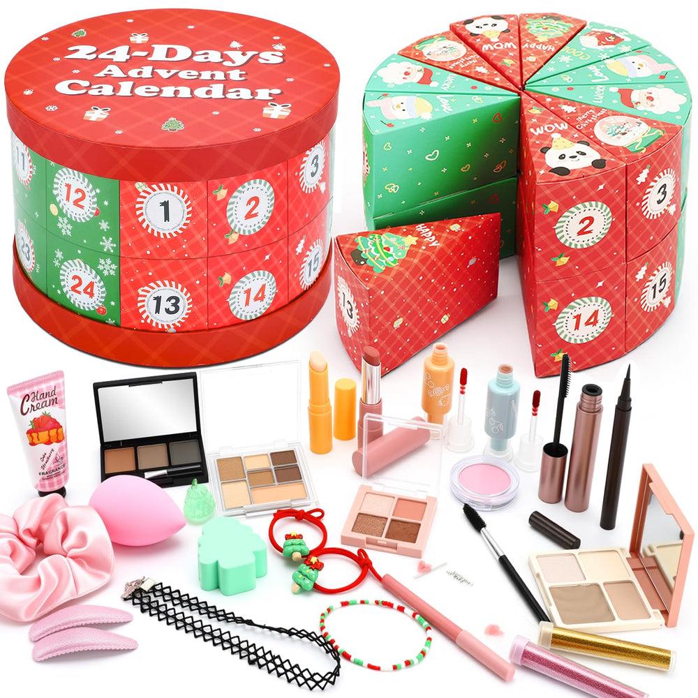 Ponhey makeup advent calendar 2025 box-front shows festive packaging for holiday gifting.