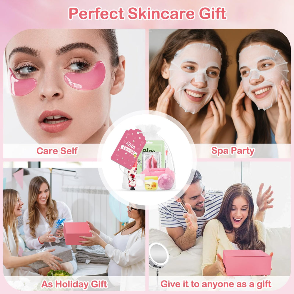 Ponhey spa party silk headbands keep hair tidy during treatments and selfies.