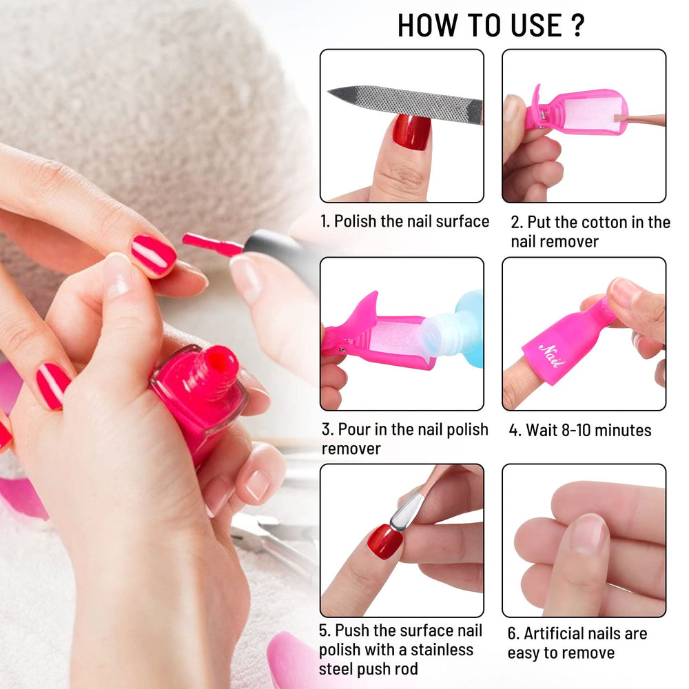 Ponjowl reusable nail removal tools enable cost-saving, reuse-friendly cleanup sessions.