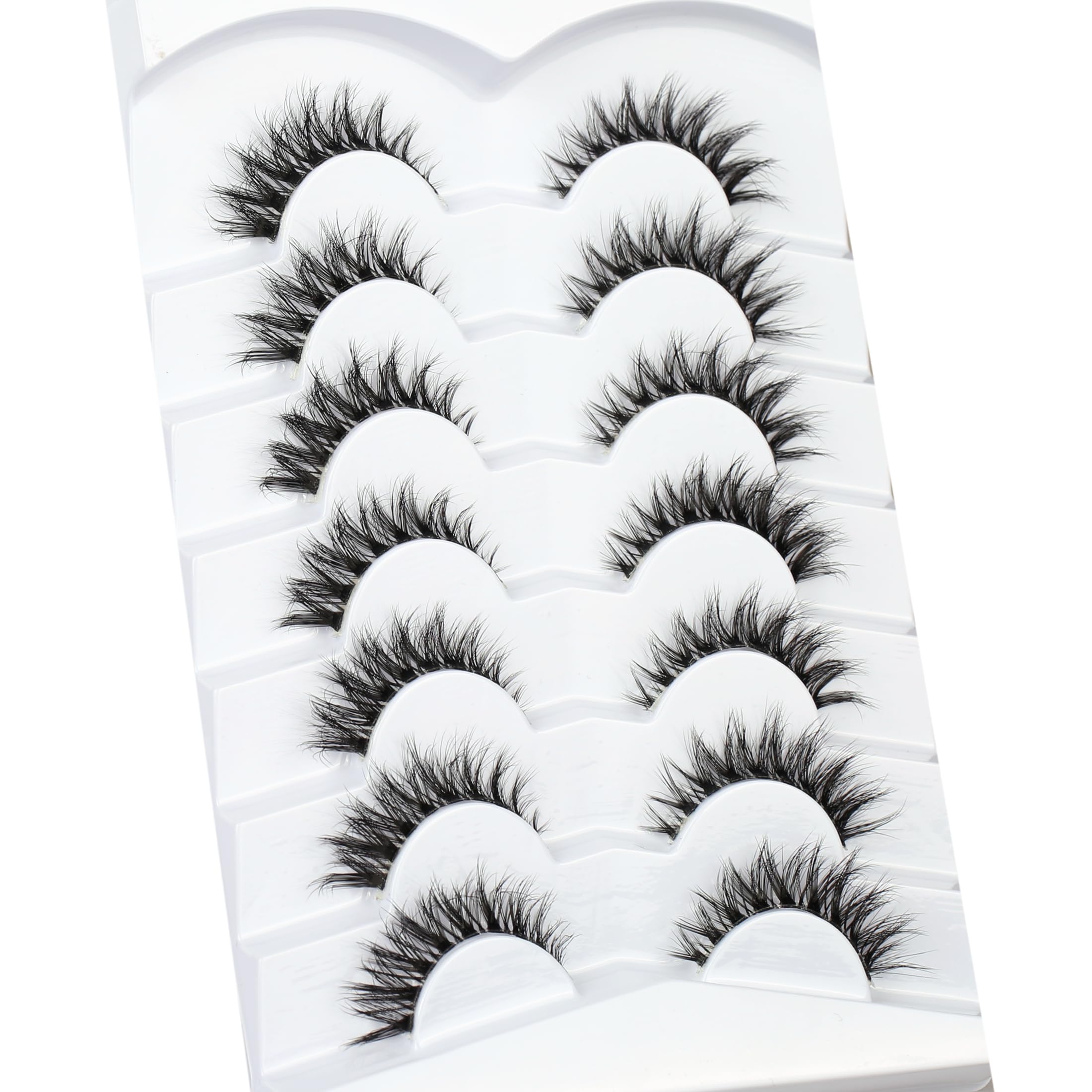 Pooplunch 7-pairs pack image shows versatile lash kit.