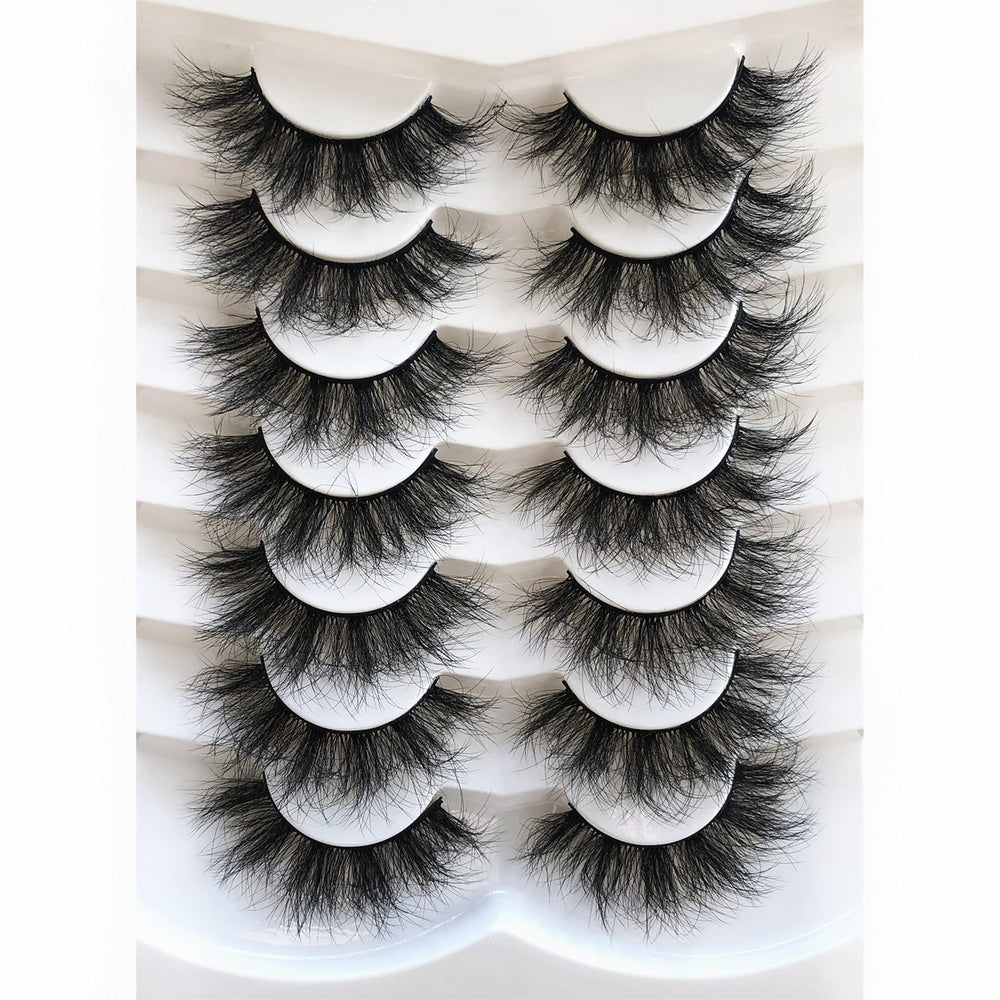 Pooplunch 8D silk lashes 20mm volume for dramatic eyes.