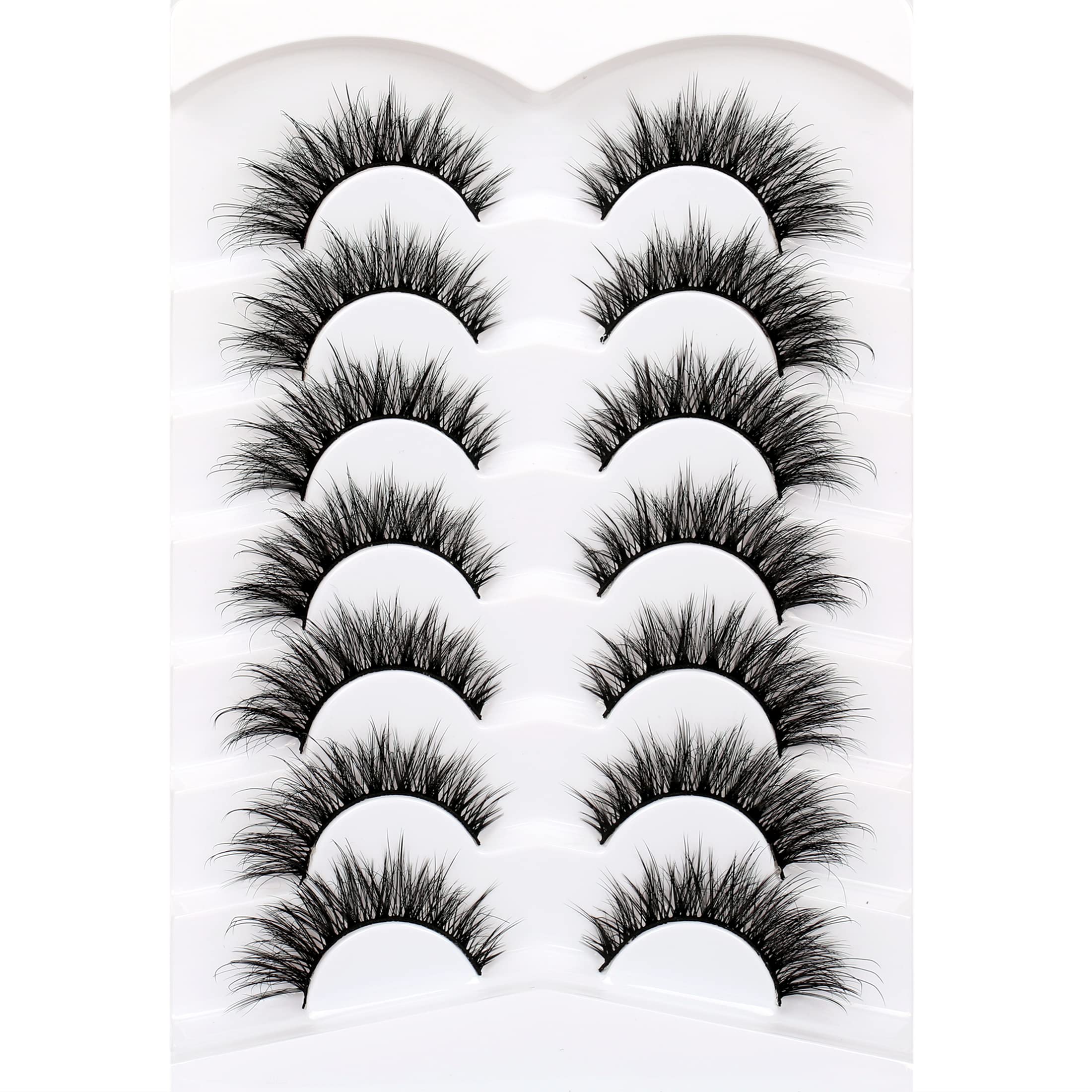 Pooplunch cat-eye look lashes highlight extended outer corners
