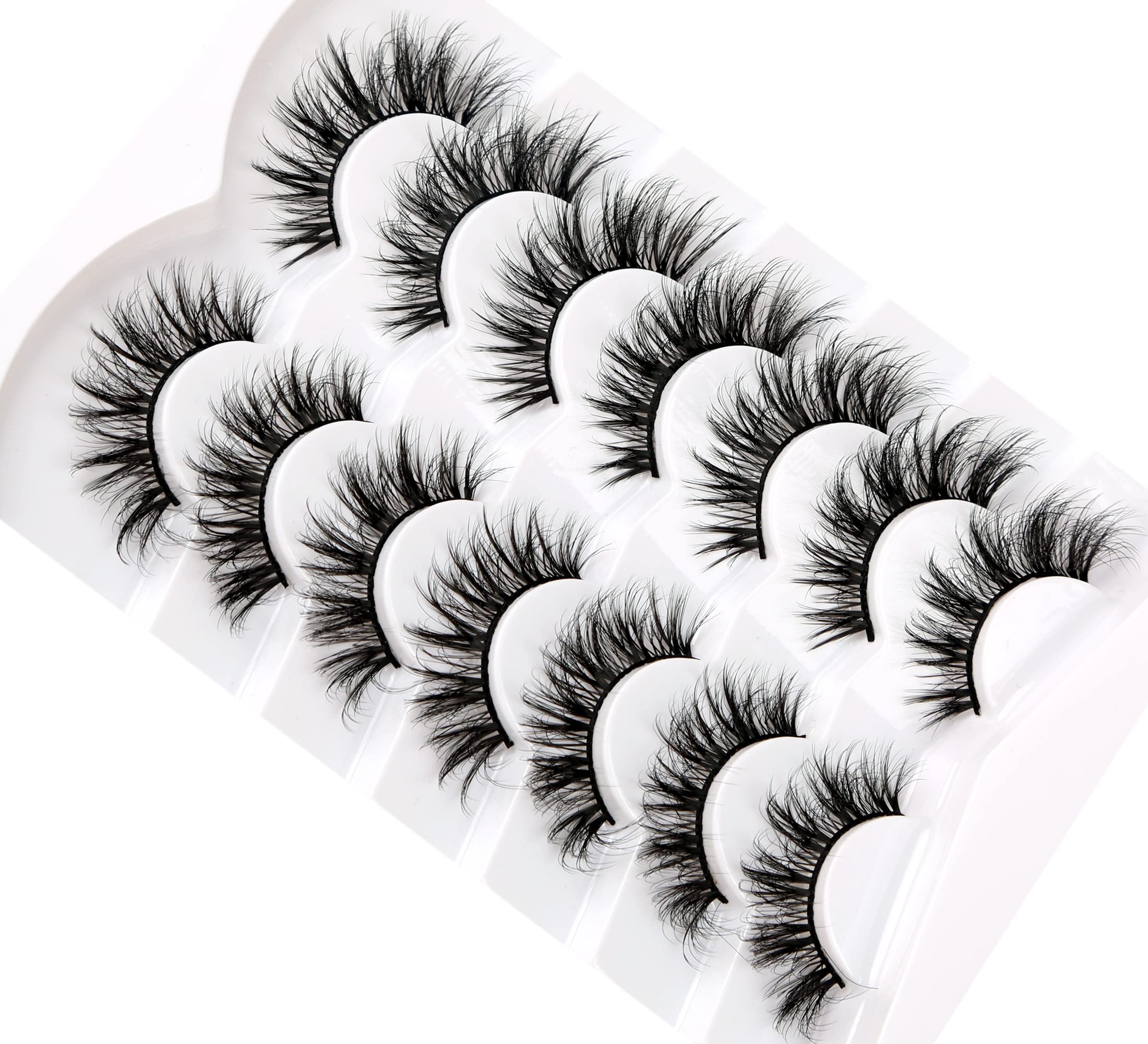Pooplunch durable reusable lashes last up to 15 wears with proper care.