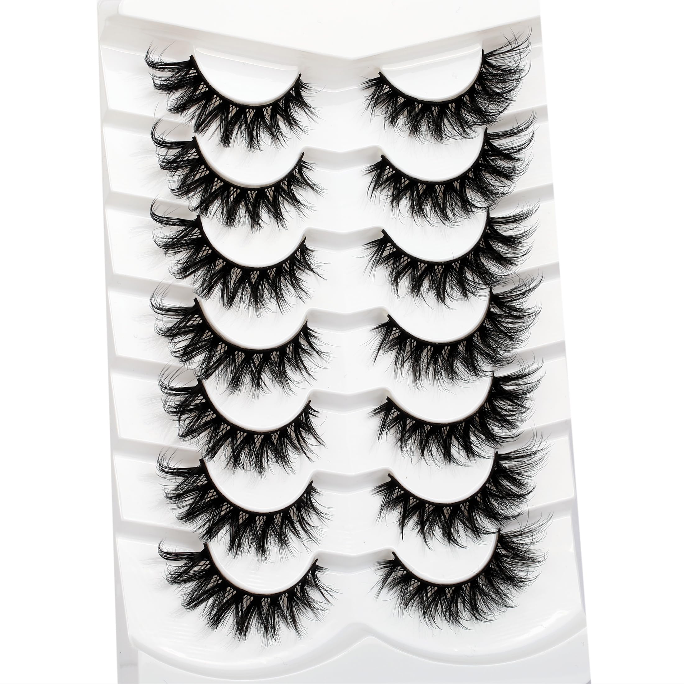 Pooplunch faux mink lashes with soft band for comfortable wear