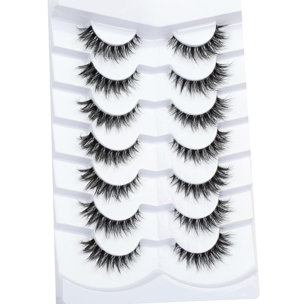 Pooplunch flexible cotton band lashes emphasize comfort and easy wear.