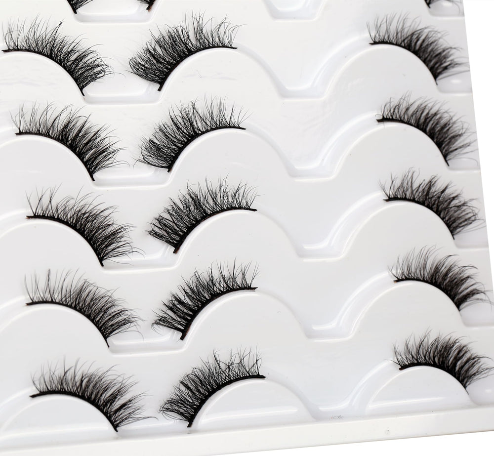 Pooplunch cruelty-free synthetic lashes provide ethical beauty option.