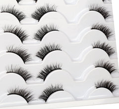 Pooplunch cruelty-free synthetic lashes provide ethical beauty option.