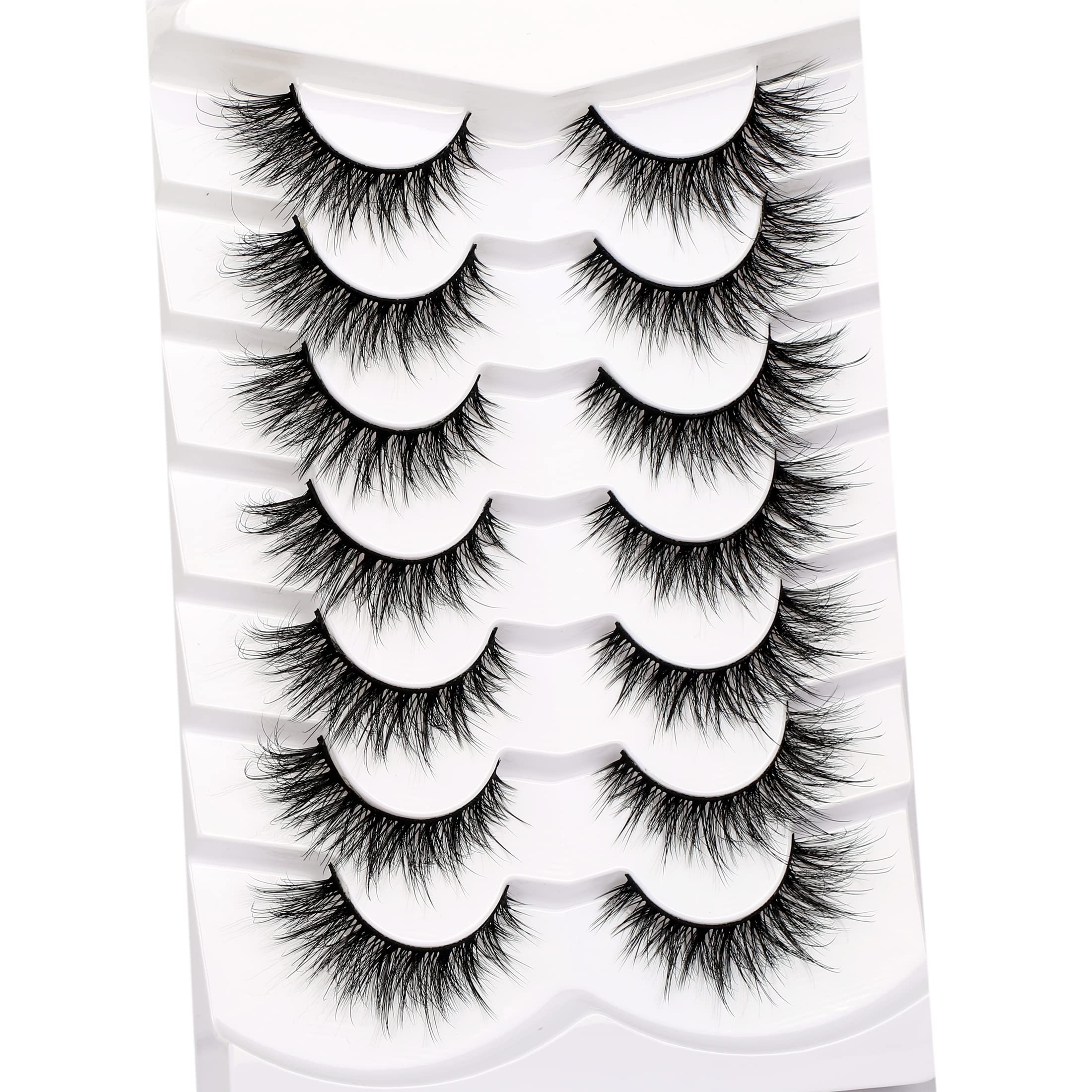 Pooplunch realistic eyelash makeup for quick eye enhancement