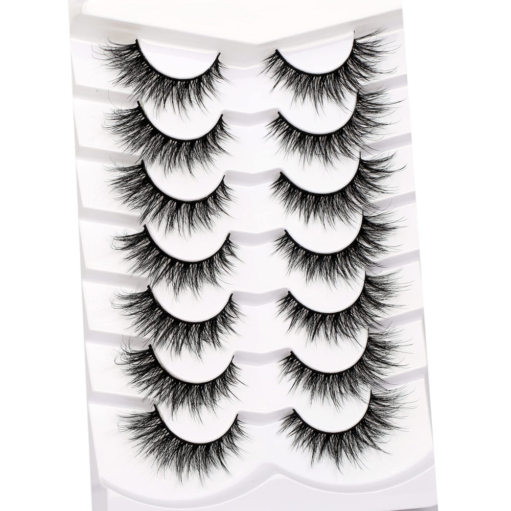 Pooplunch realistic eyelash makeup for quick eye enhancement