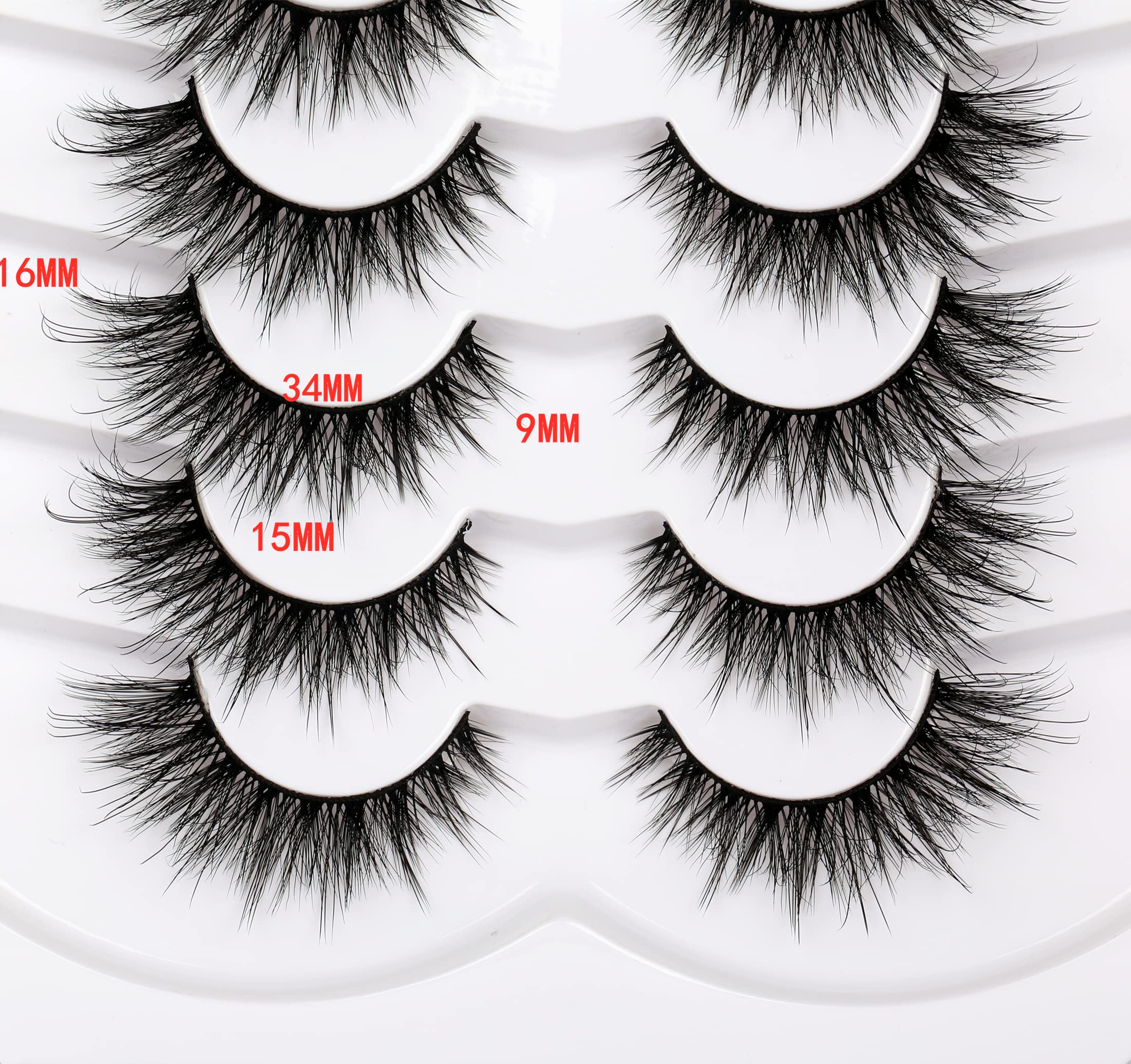 Pooplunch wispy crossed lashes for fluttery daytime glamour