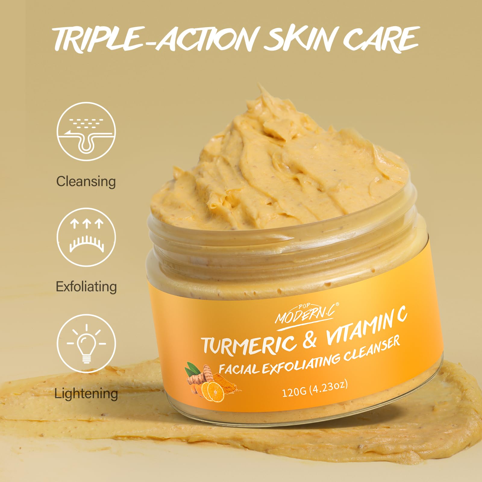 POP MODERN.C aloe vera witch-hazel soothing formula during cleansing