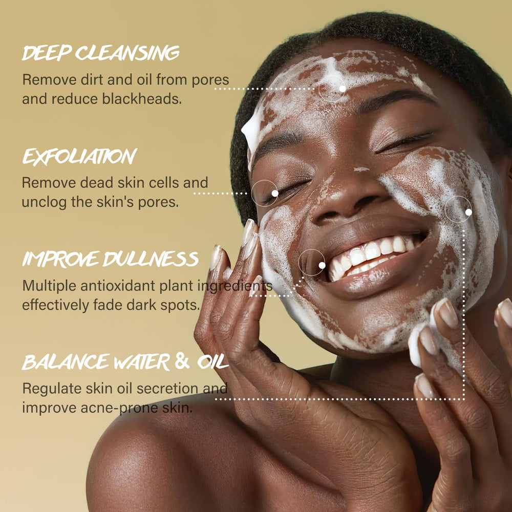 POP MODERN.C foaming cleanser bottle with soft lather for pore purification