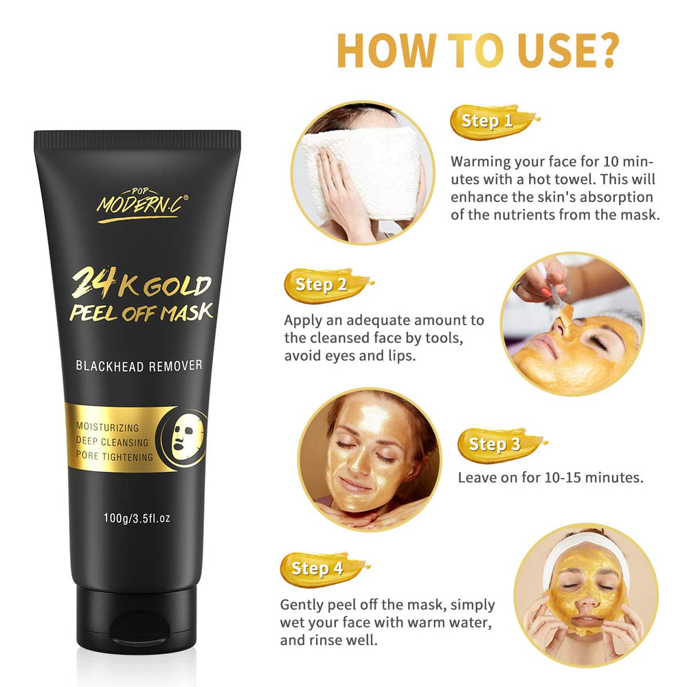 POP MODERN.C Glow after use showing radiant skin