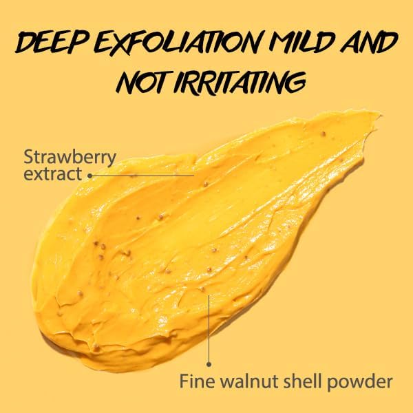 POP MODERN.C Vitamin C Turmeric face scrub ready for shower‑like at‑home spa