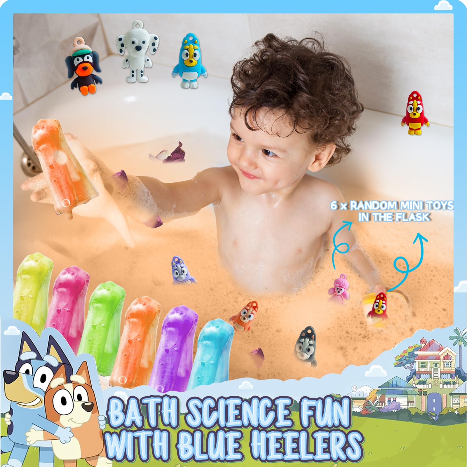 POPBATH mini blue heeler towel adds soft comfort after tub adventures