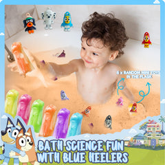 POPBATH mini blue heeler towel adds soft comfort after tub adventures