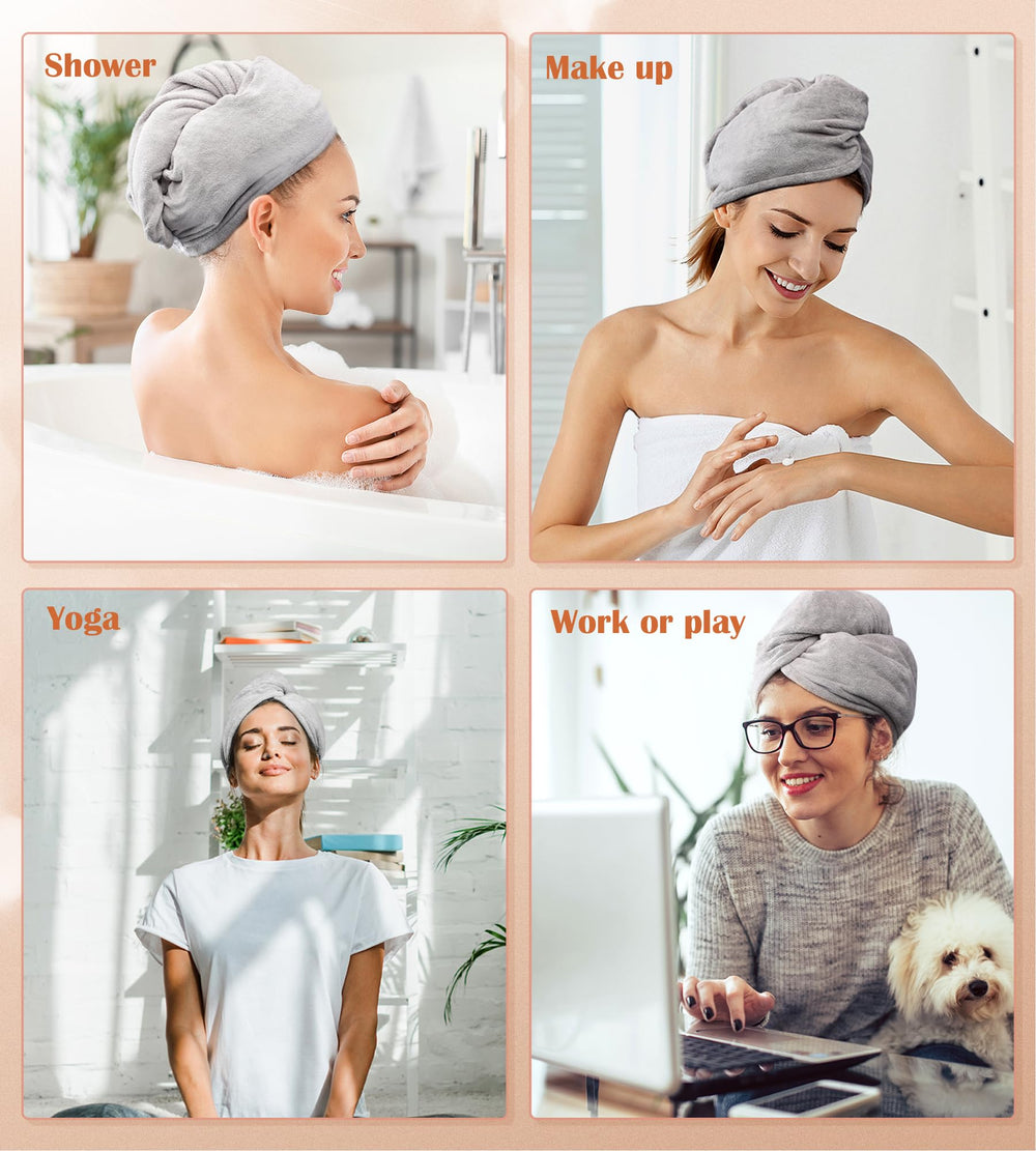 POPCHOSE durable-edge stitch hair wrap stays secure during use
