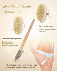 POPCHOSE gel-massage head closeup highlights soothing massage particles