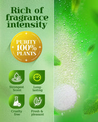 POPCHOSE shower steamer releasing aroma in a steam-filled shower.